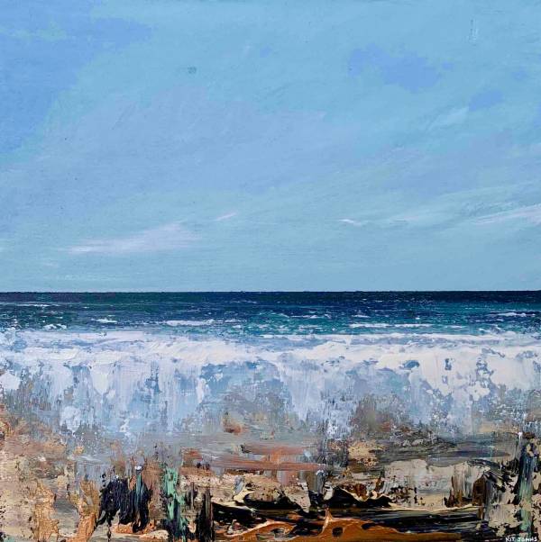 - a , Board Acrylic by Kit Johns, measuring 28 x 28 cm (H x W) framed at 42 x 42 cm £495